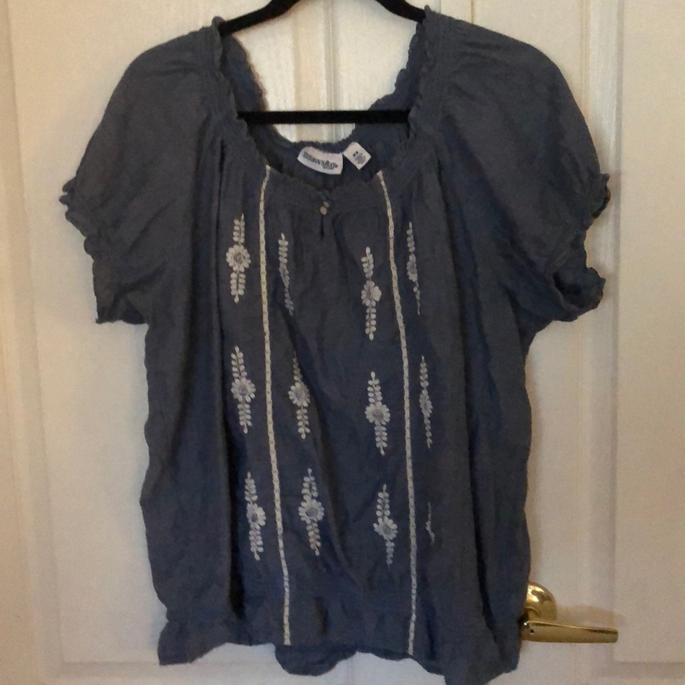 Cotton top elastic collar